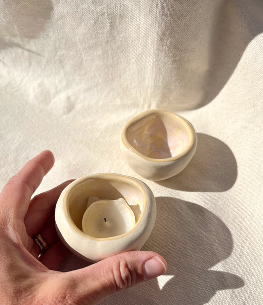 Tea Light Candle Holders (Set of 2)